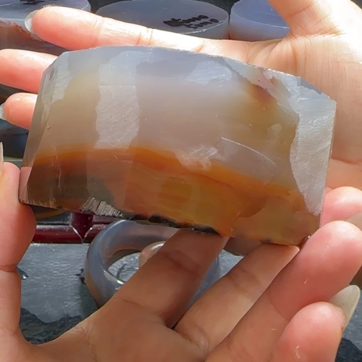 南***姐定制玛瑙手镯定制款