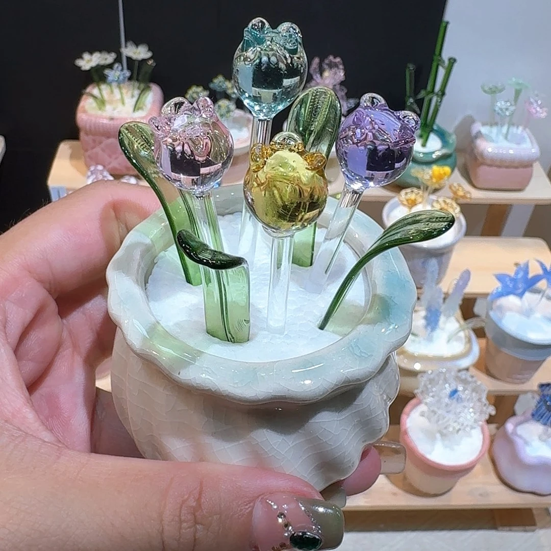 手工艺品琉璃淄博非遗手做53