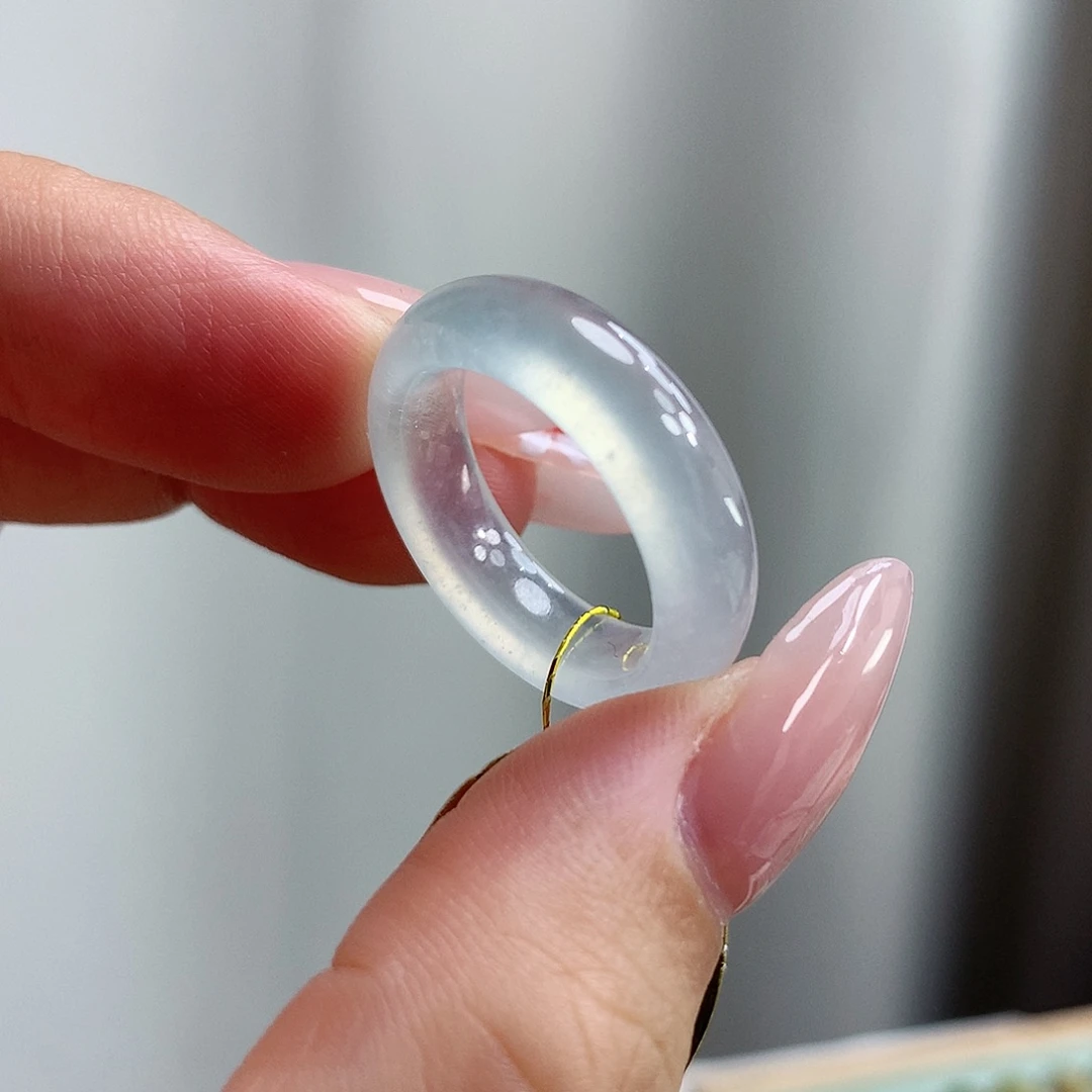 未镶嵌戒指翡翠14圈