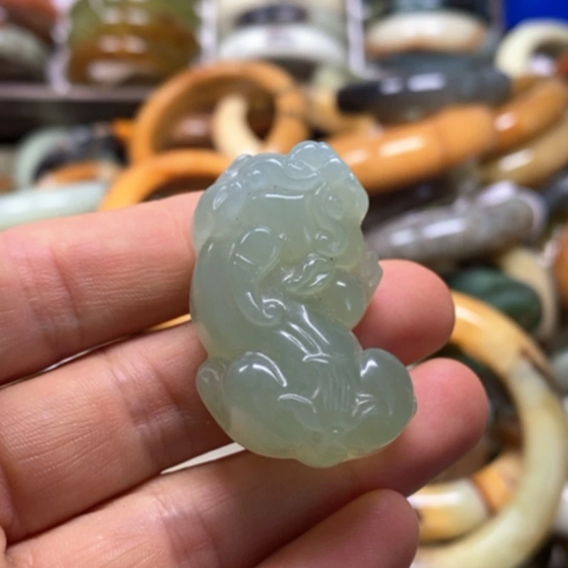 【闪购商品】蛇纹石玉未镶嵌手镯