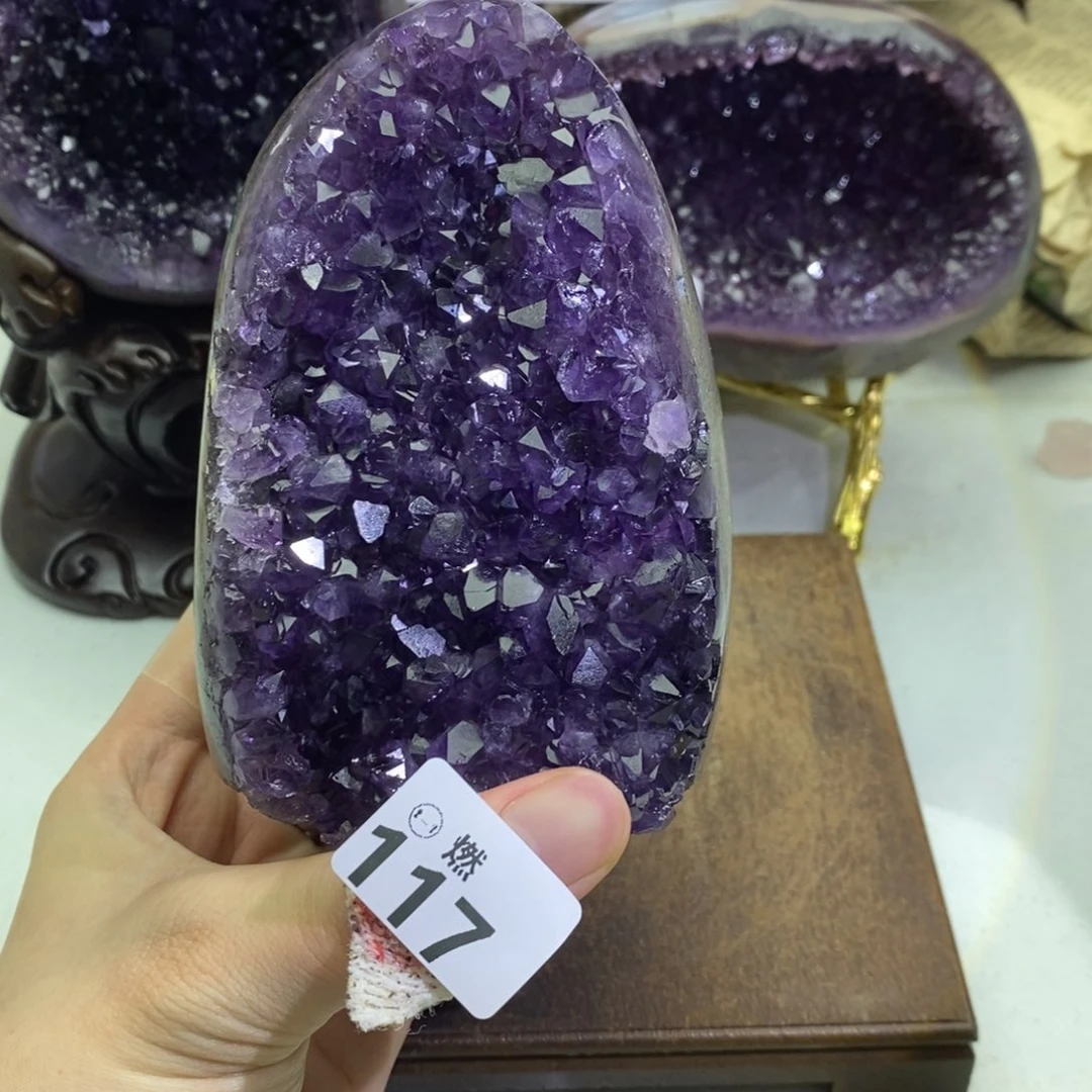 大型摆件（非配饰）紫晶未镶嵌