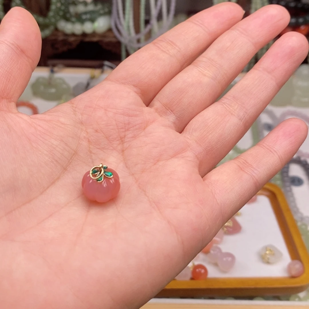 玛瑙/玉髓颈饰未镶嵌冰*