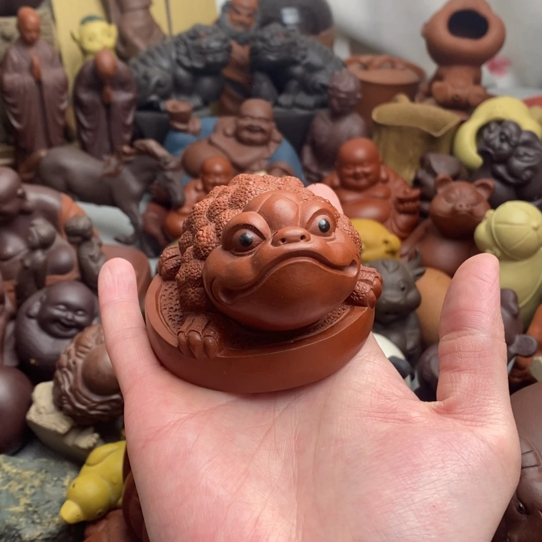 【闪购商品】紫砂茶宠妳**孩紫砂瑕疵