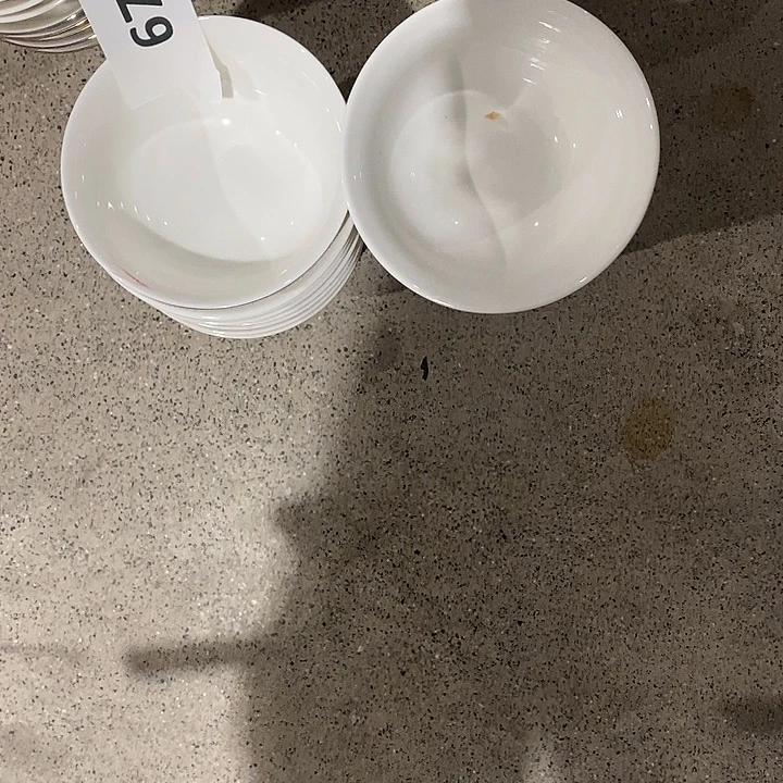 新骨瓷674号4.75米饭碗10个装