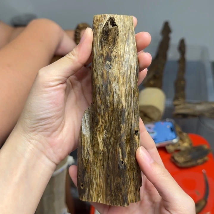 沉香沉香碎屑白棋块料53克