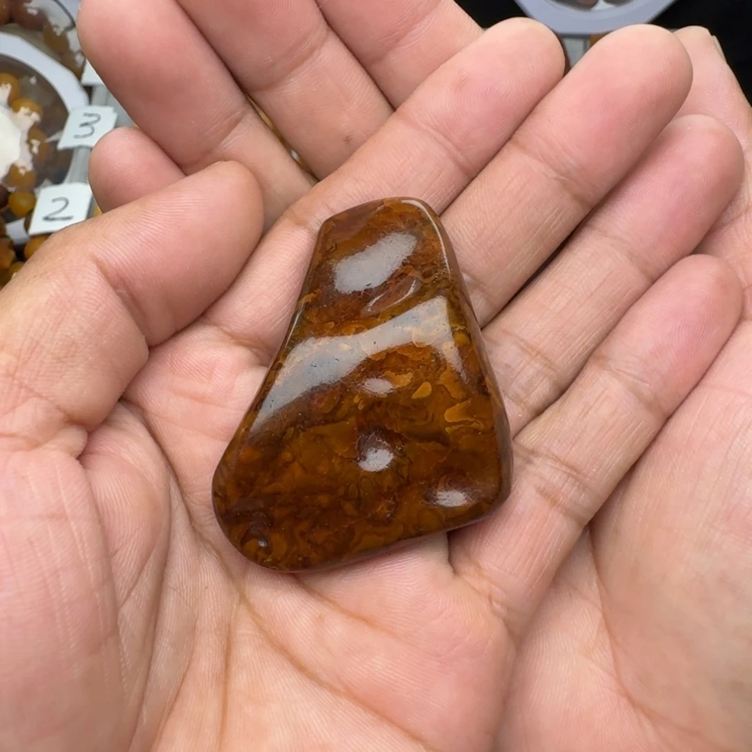 琥珀未镶嵌珠宝奇石天然蜜蜡吊坠