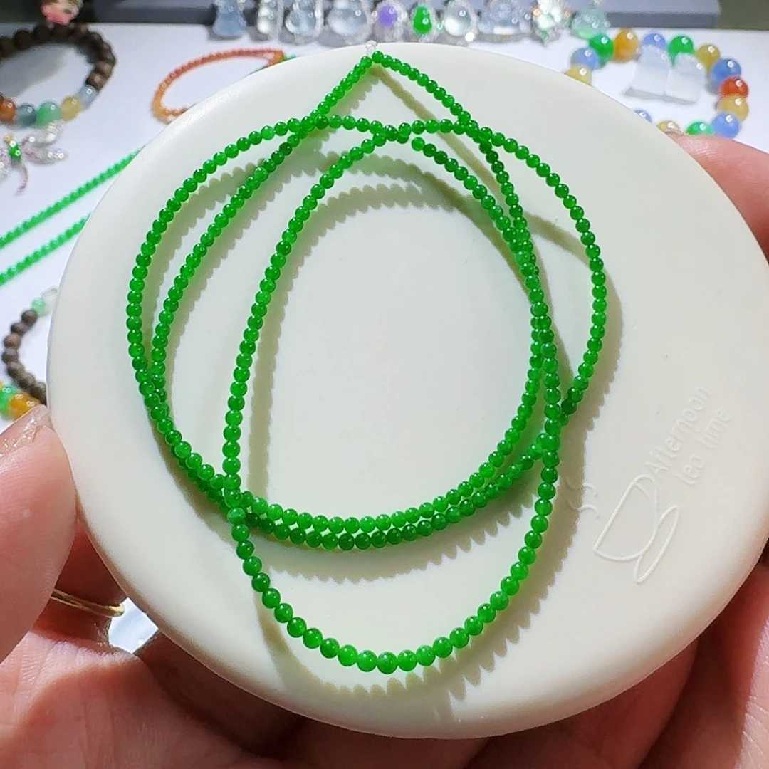 定制翡翠未镶嵌尔**格裸石买断留镶