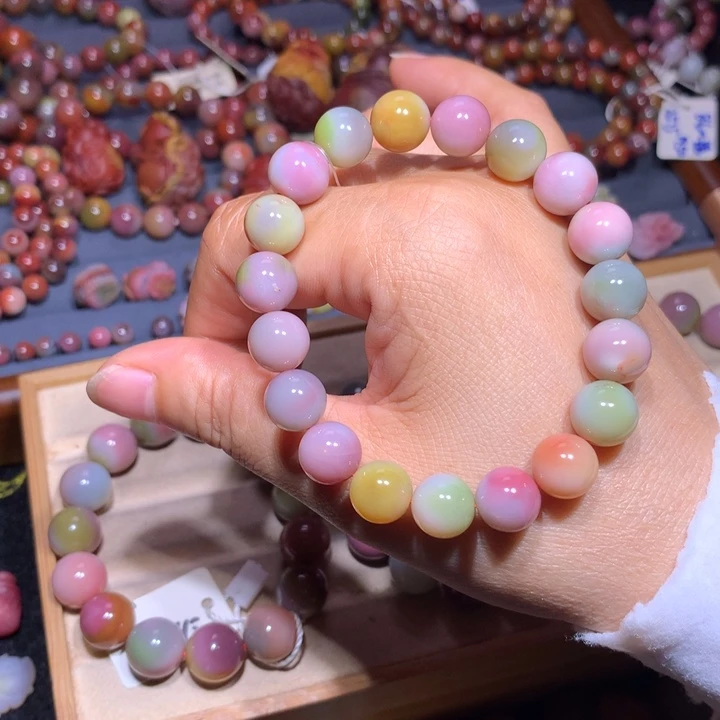 玛瑙/玉髓未镶嵌手链盐源玛瑙