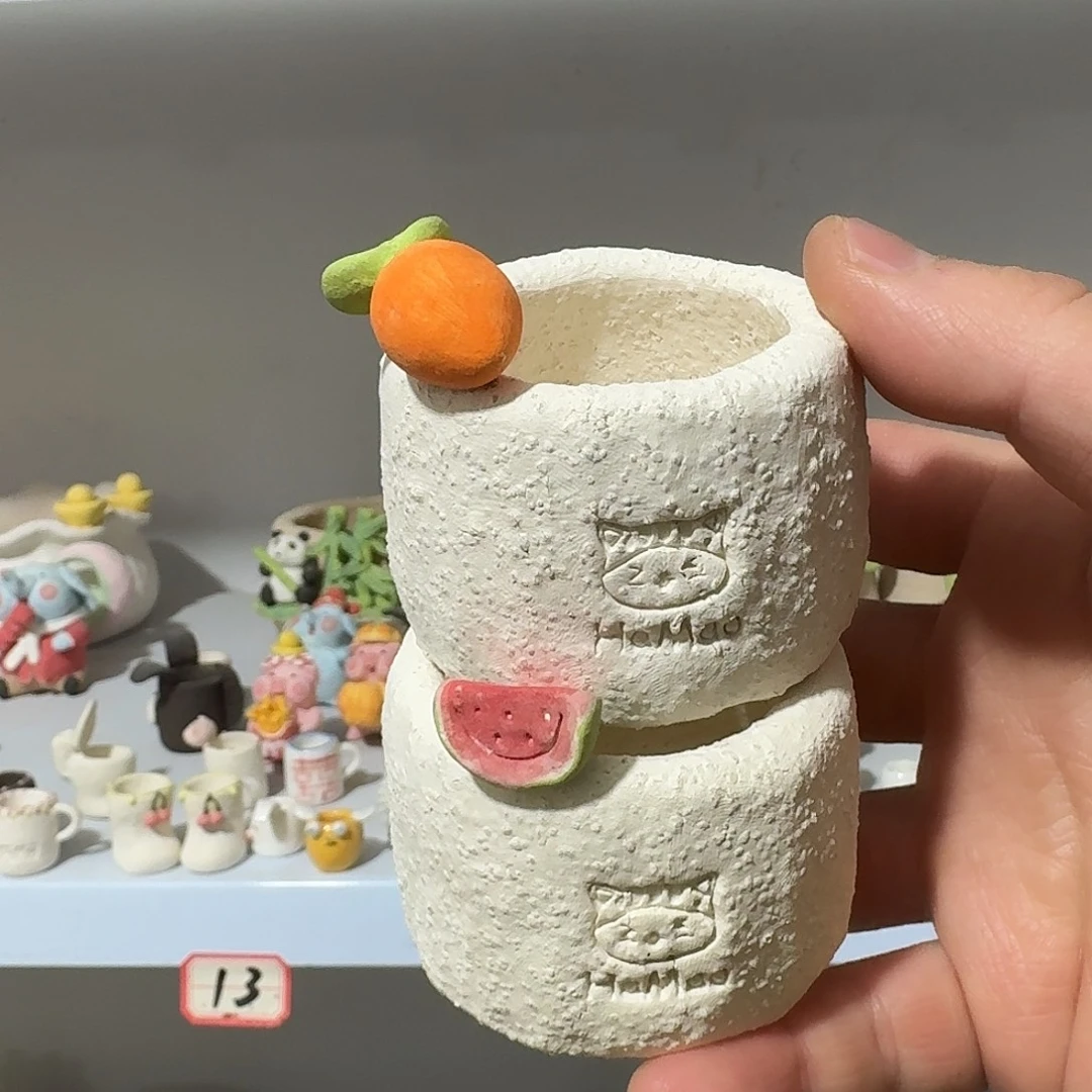 厂家直销手工花盆摆件