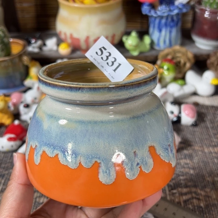 口7高9 手工花盆满30包邮