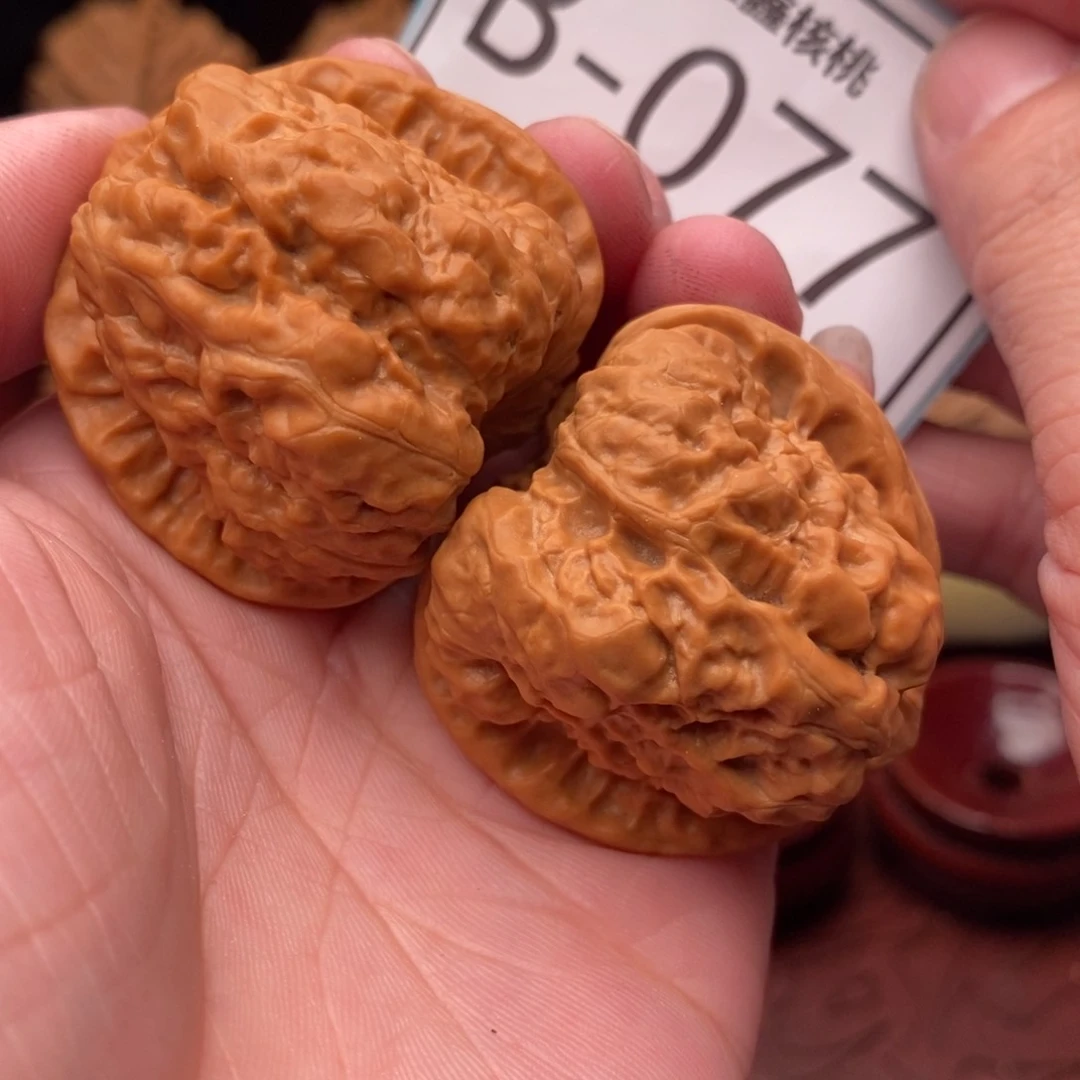 文玩核桃把件开背蛙38