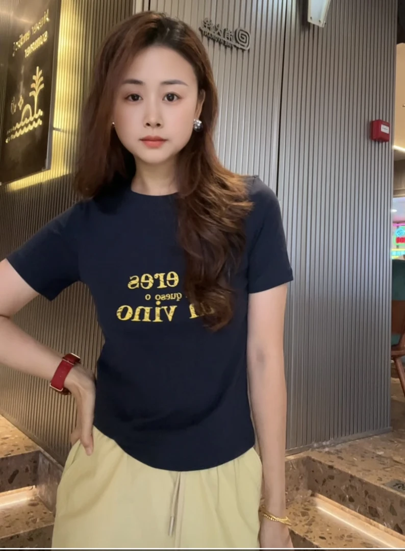 “环球Tee”T恤 2025新款活力常青藤时髦休闲短袖25308