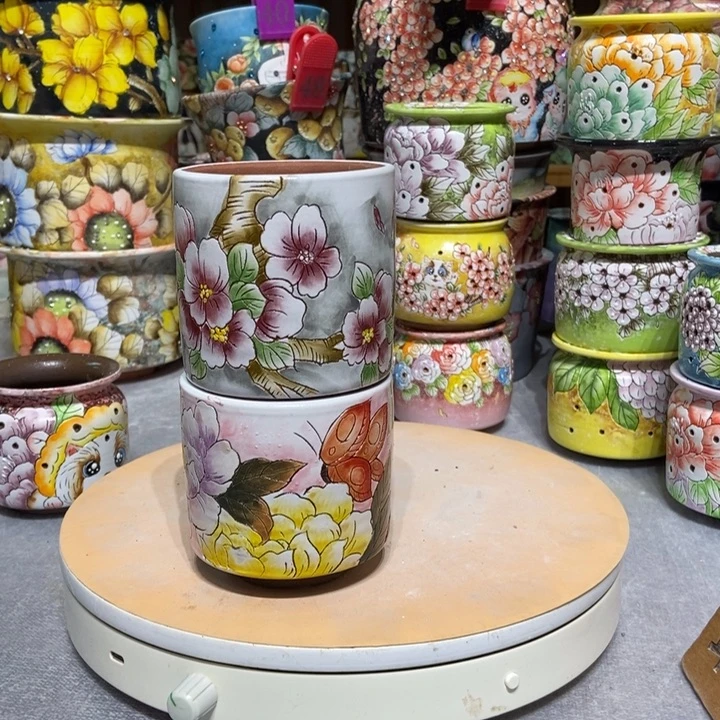 景德镇艺术手绘作品