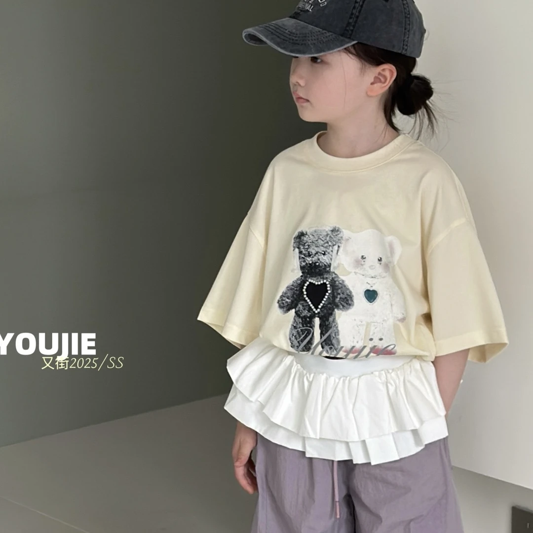 0229儿童两个小熊T恤