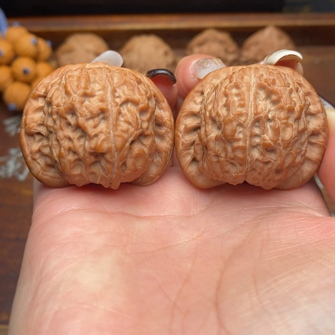 文玩核桃把件血麒麟40 S3号