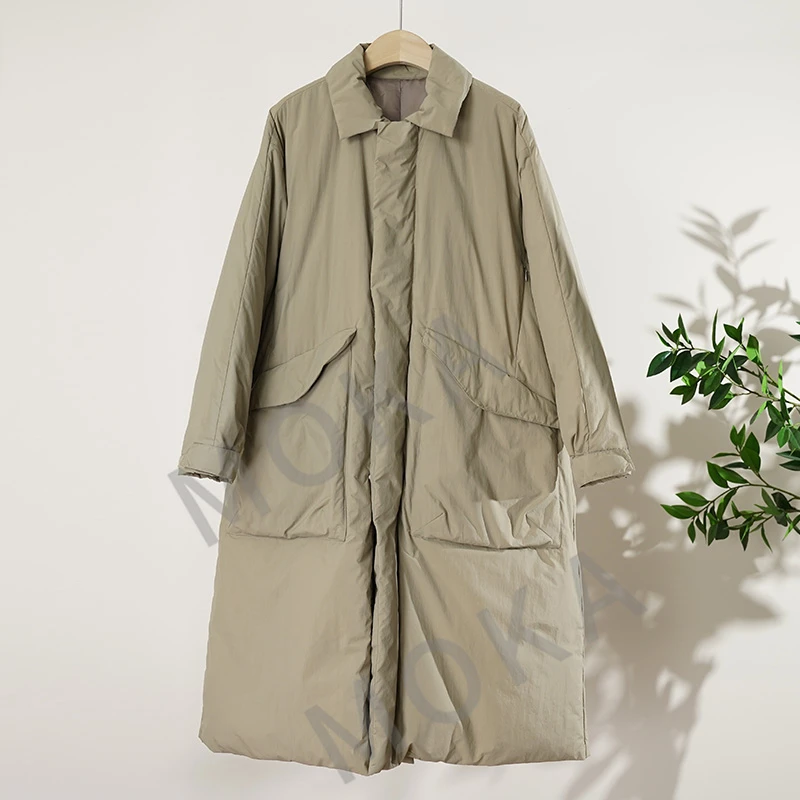 芬兰订单冬季保暖户外防水长款鹅绒服女士外套（241377）