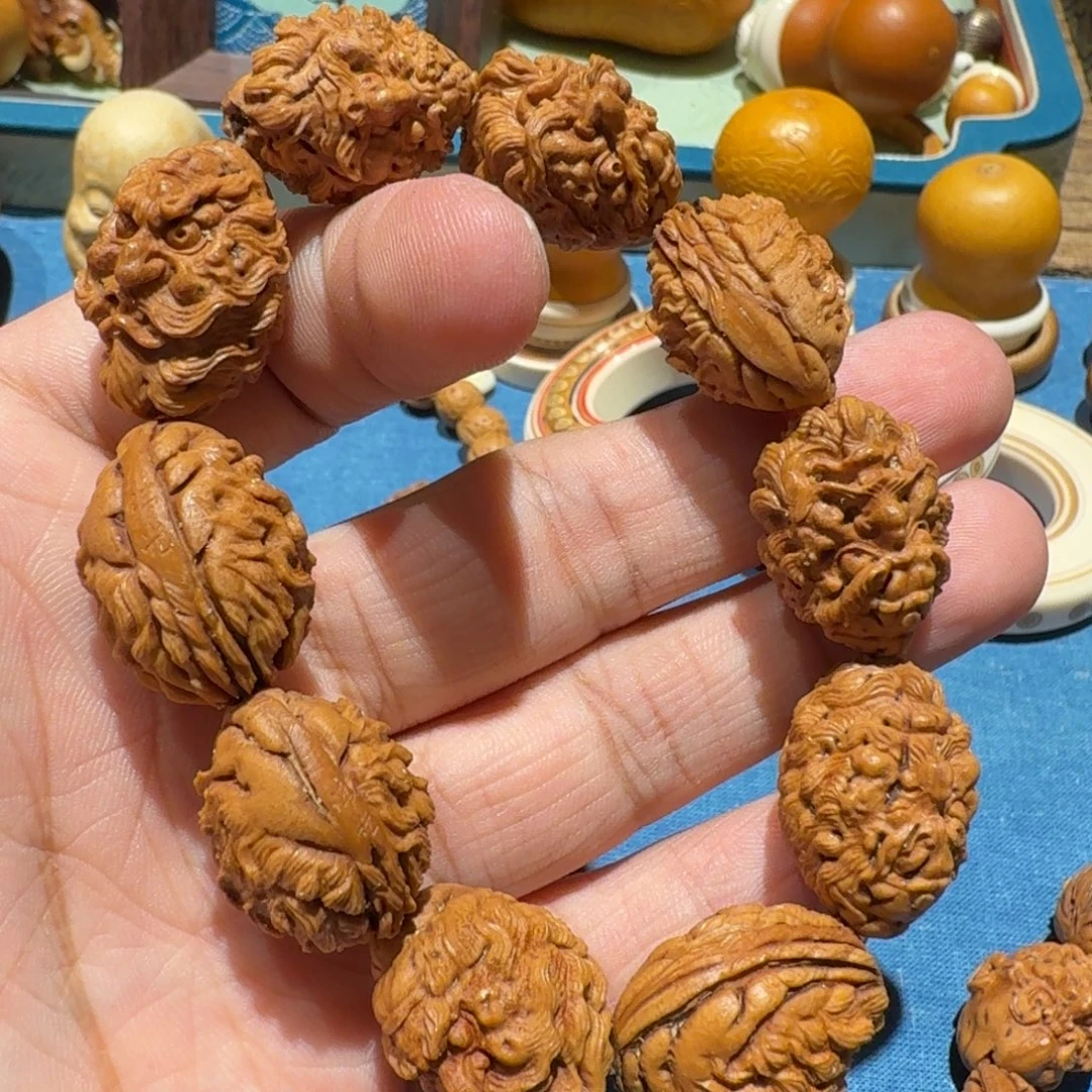 橄榄核手串/手链核雕艺术