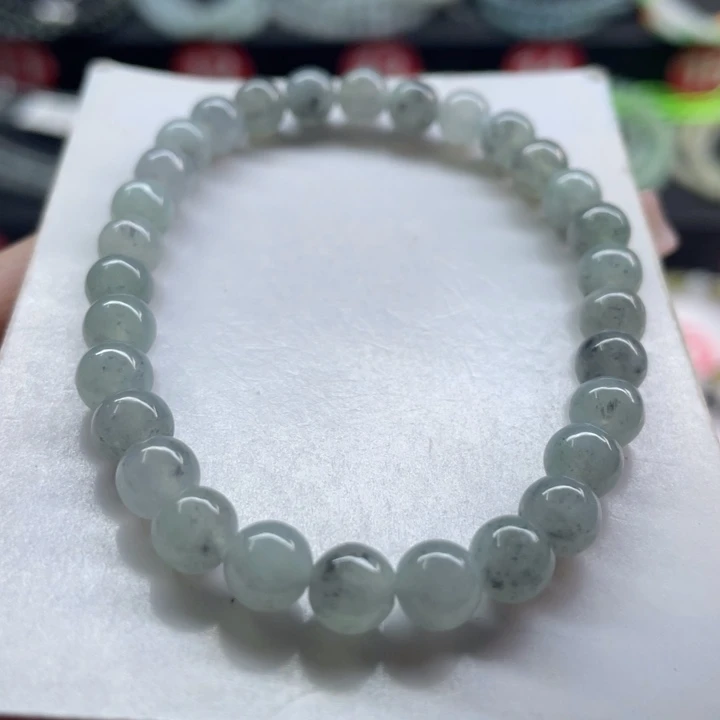 未镶嵌手链翡翠卡6,3