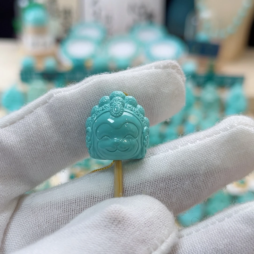 绿松石珠宝奇石未镶嵌