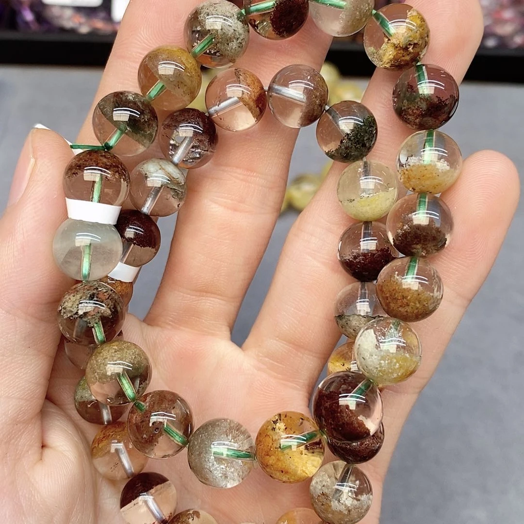 水晶手链未镶嵌25四季幽灵10mm多样性发其一