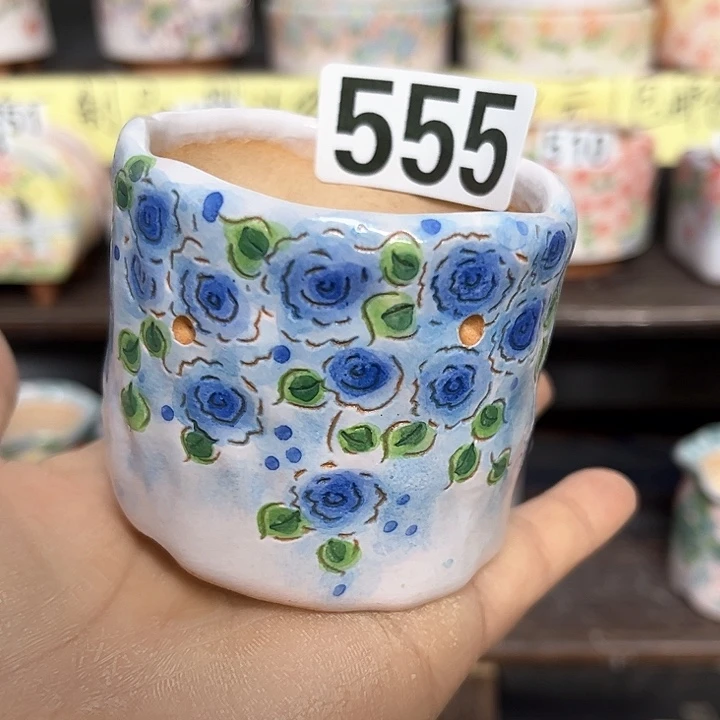 红陶手工多肉植物花盆