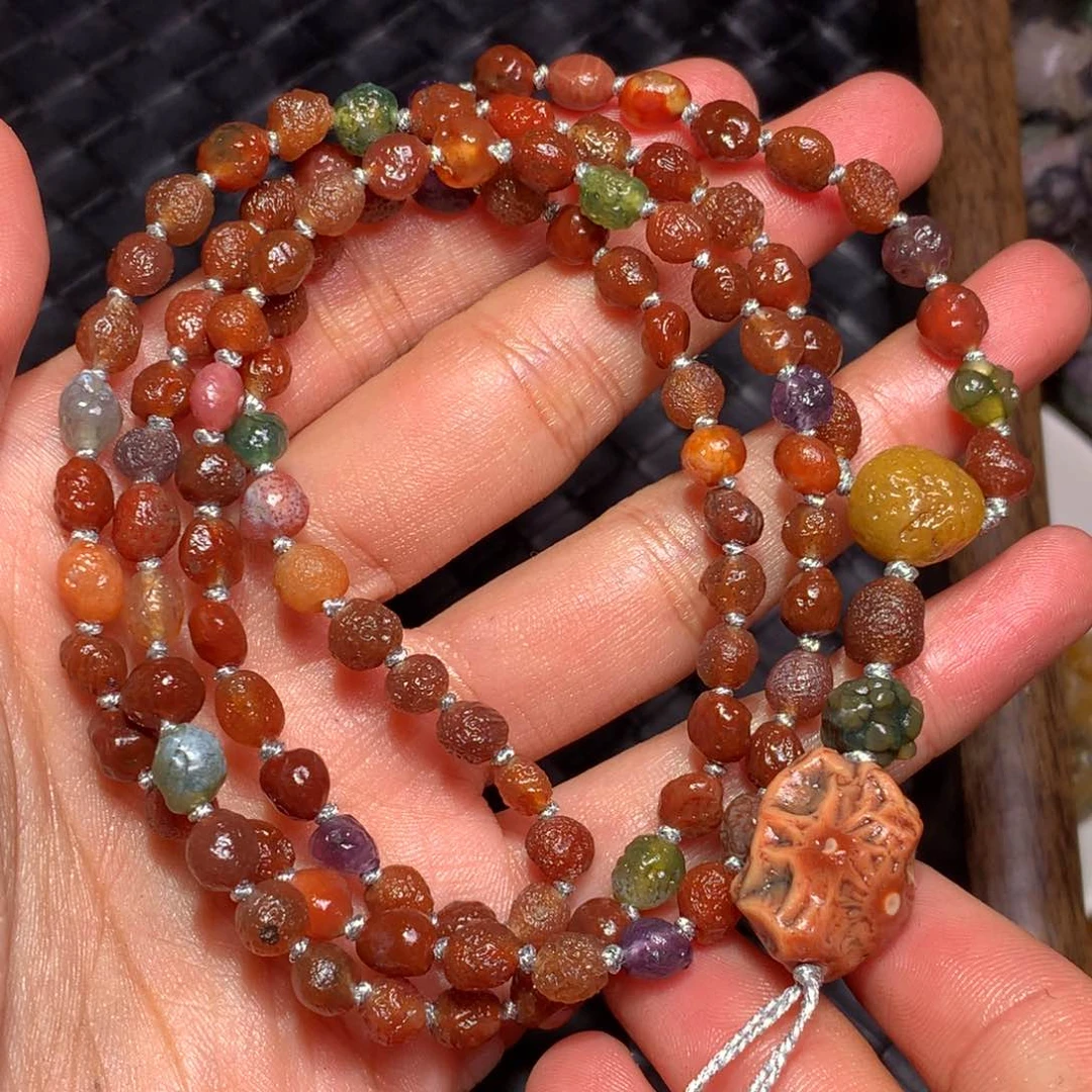 未镶嵌玛瑙/玉髓珠宝半成品