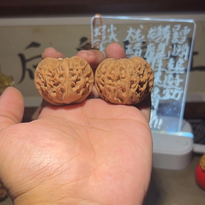 把件文玩核桃41桃心微修宫灯