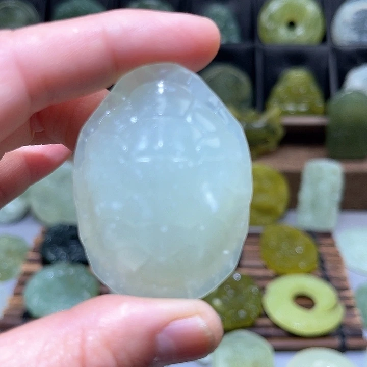 岫玉未镶嵌吊坠(赠链)配*