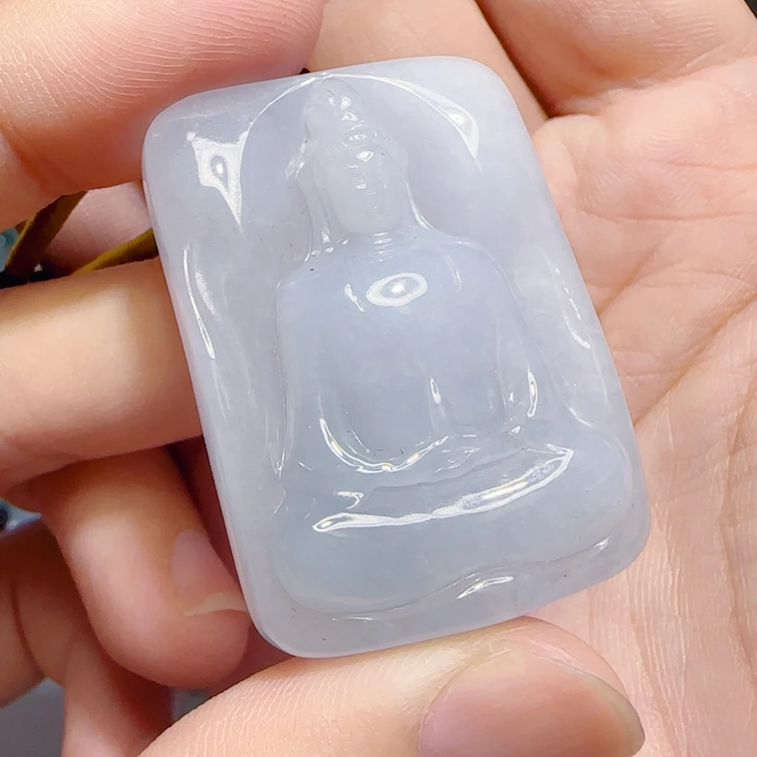 翡翠未镶嵌颈饰素衣