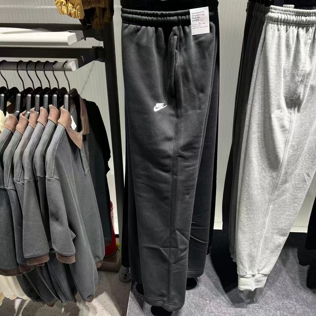 Nike耐克男25冬新款针织保暖跑步加绒运动休闲直筒长裤IF0489-010