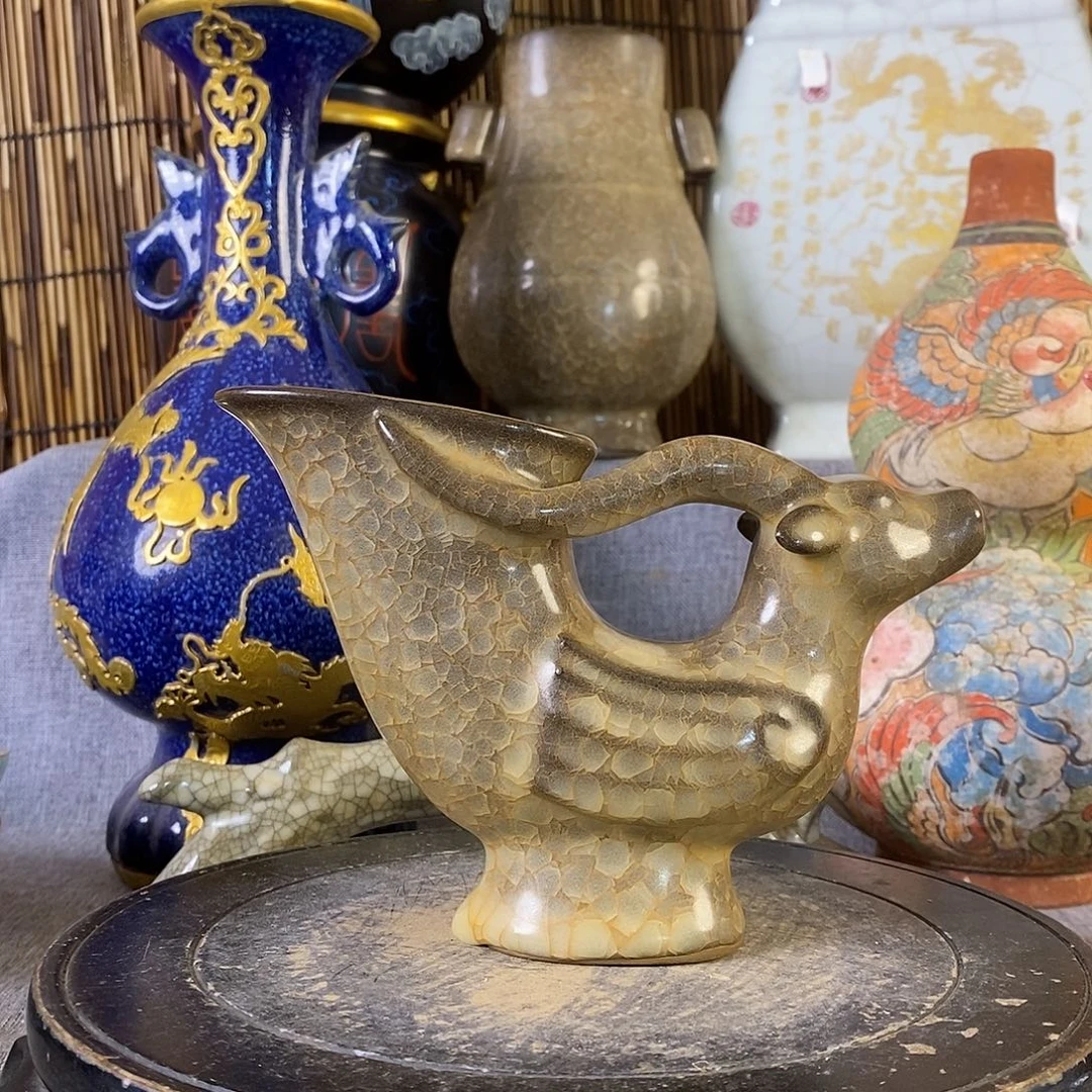 唐***爷瓷片摆件1111111111111111