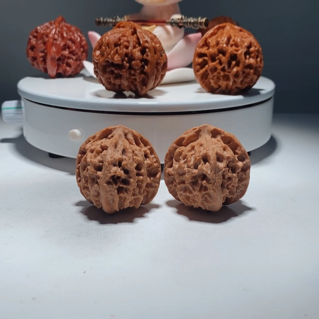 文玩核桃吊坠  651号-逸捻橙皮苹果园-38尺寸