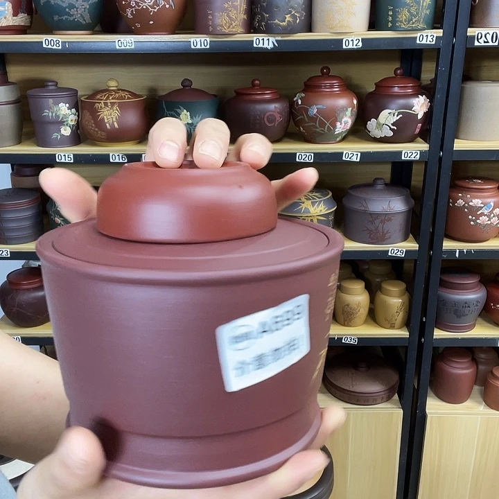 紫砂茶叶罐紫砂茶叶罐