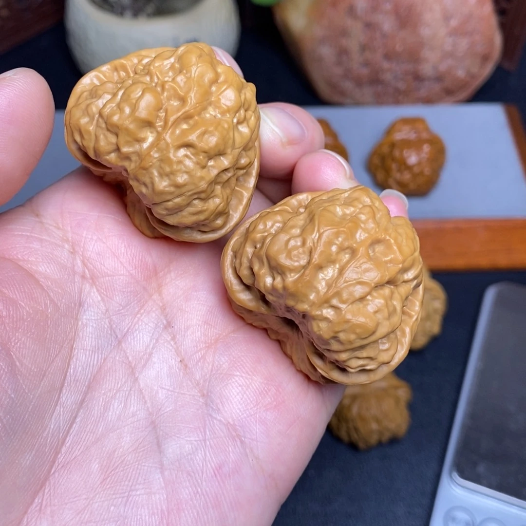 菜***嘉把件文玩核桃40蛙