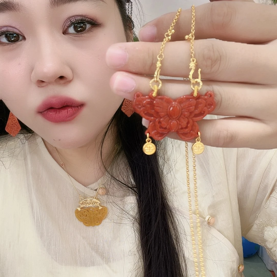 吊坠(赠链)合金翡翠国风