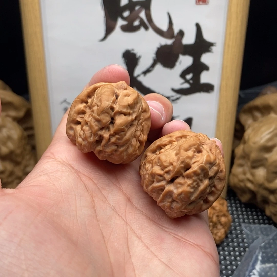 文玩核桃把件36全品蛤蟆头