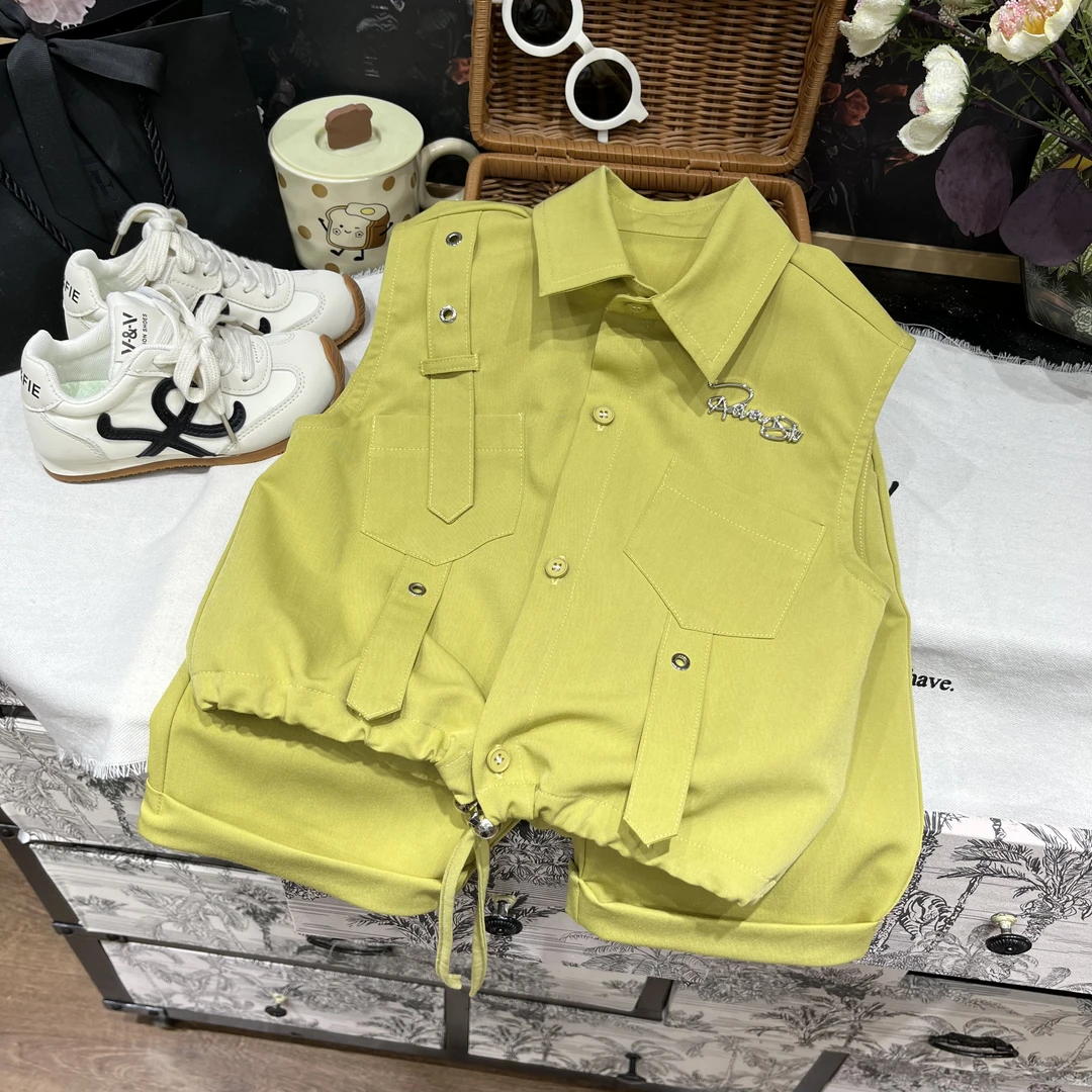 【星辰】儿童夏季新款时尚休闲百搭洋气韩版帅气夏款套装25L205