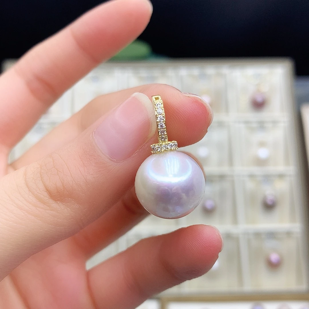 淡水珍珠颈饰合金