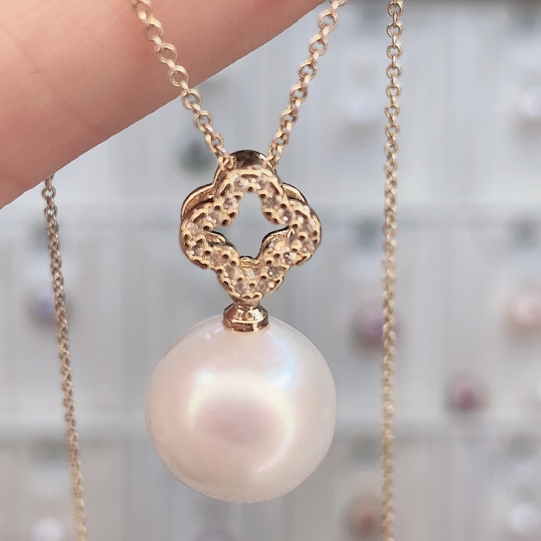 淡水珍珠合金吊坠(赠链)