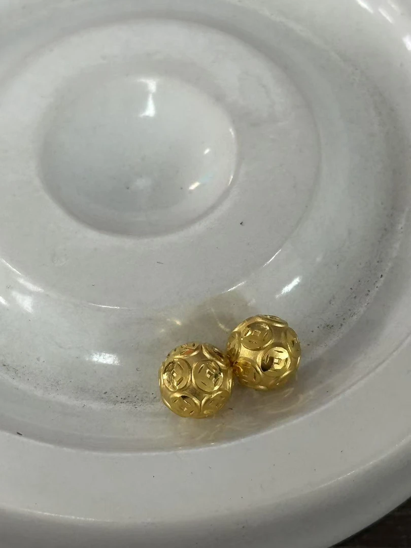 【足金999】卡8转运珠