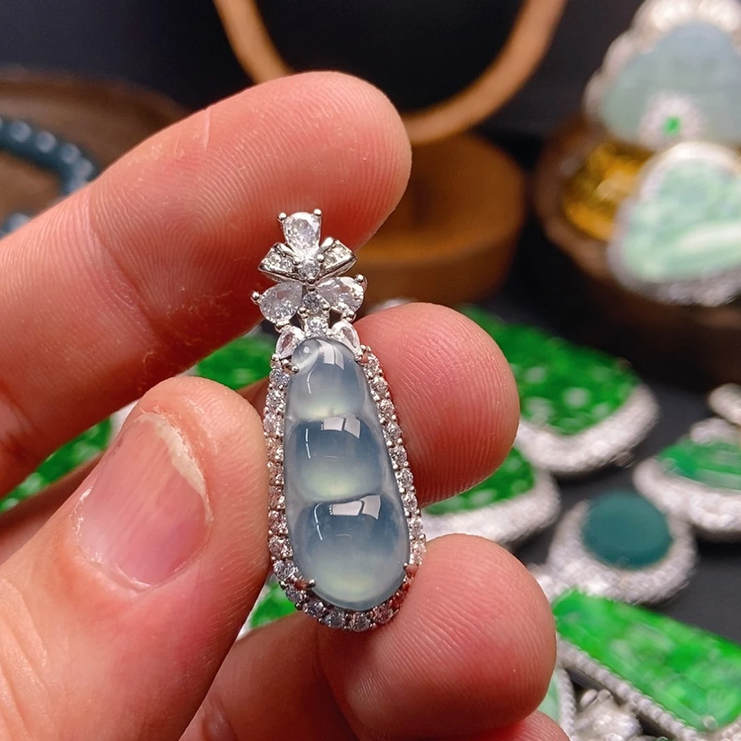 翡翠吊坠(不含链)未镶嵌857吊坠