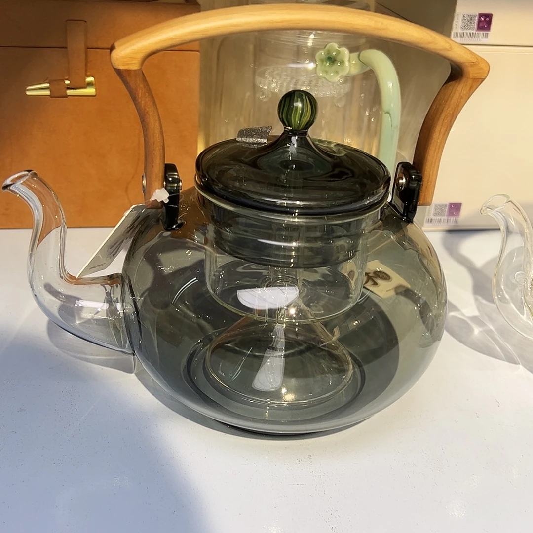 没***有禾器禾钺壶烟灰色双内胆