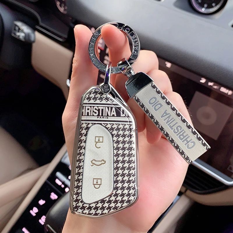 适用大众钥匙套新朗逸高尔夫途观L探岳速腾宝来凌渡帕萨特车扣壳