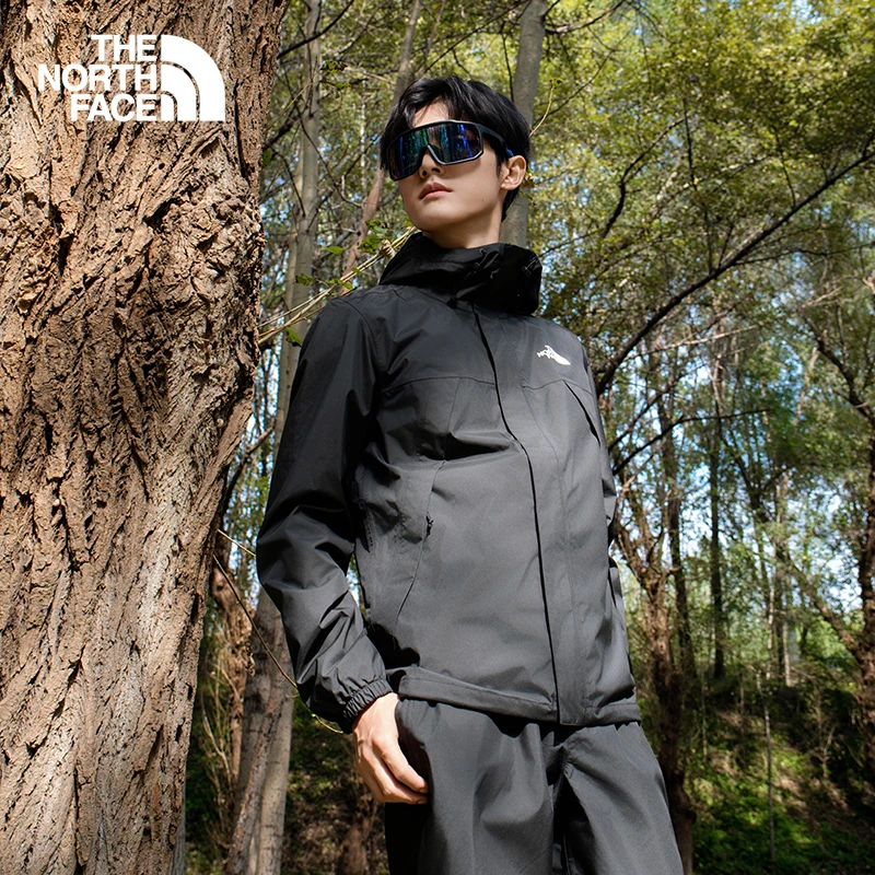 THE NORTH FACE/北面男Antora黑武士冲锋衣硬壳外套防水户外登山