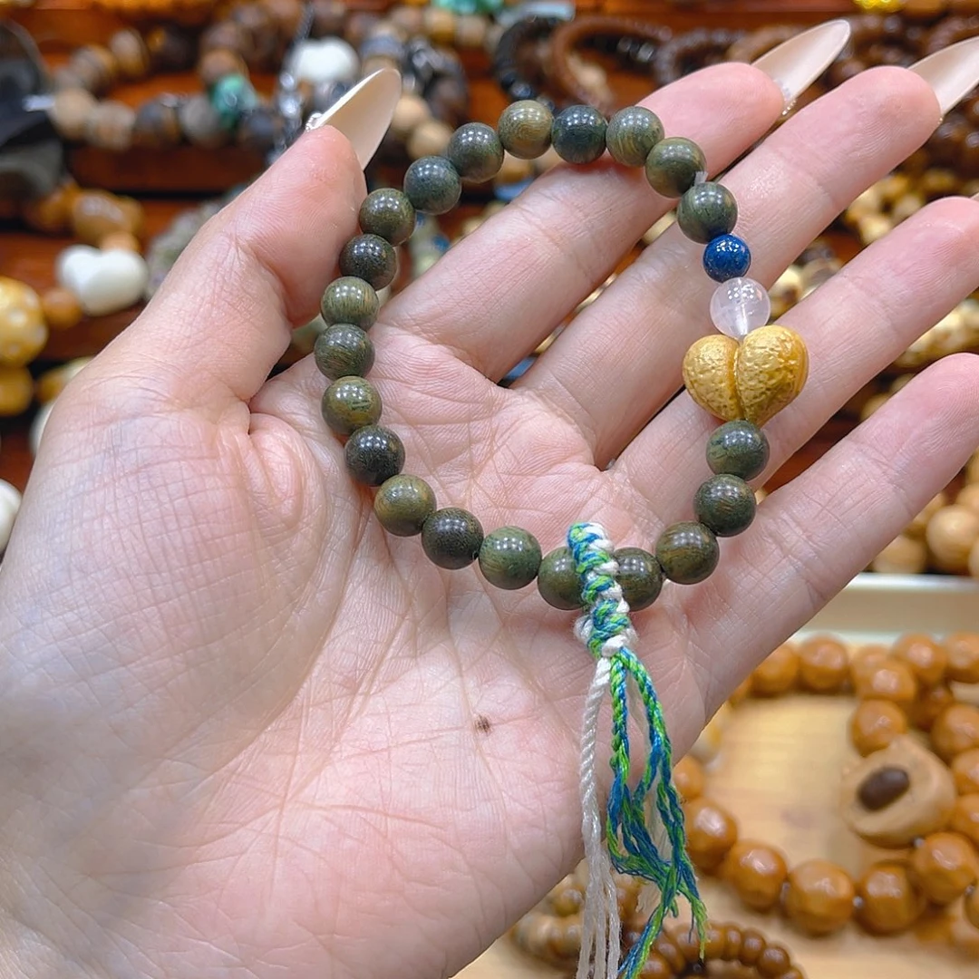 库克手串/手链绿檀