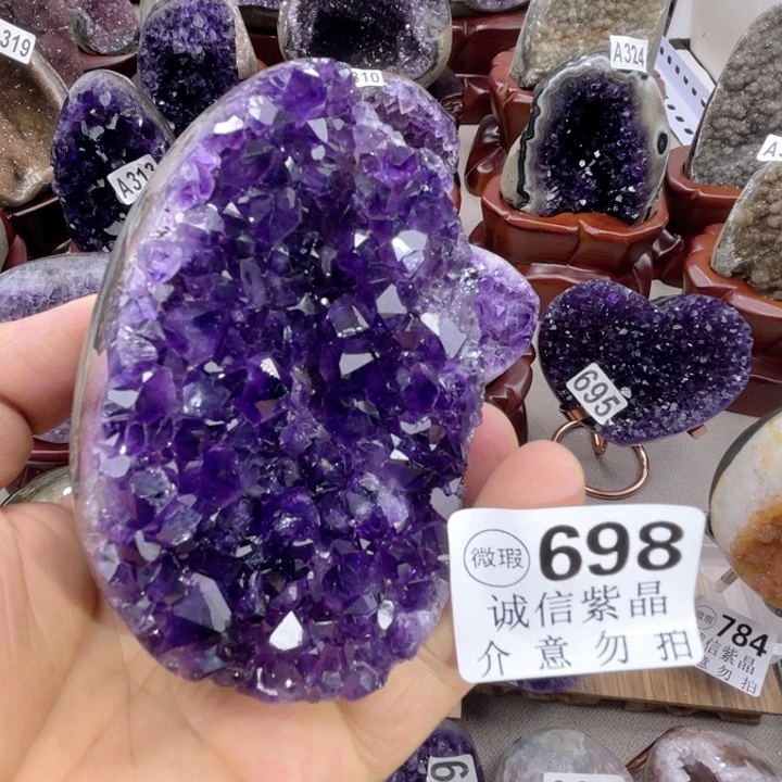 未镶嵌大型摆件（非配饰）紫晶