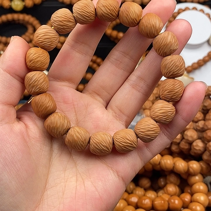 手串猴头核桃二等云锦