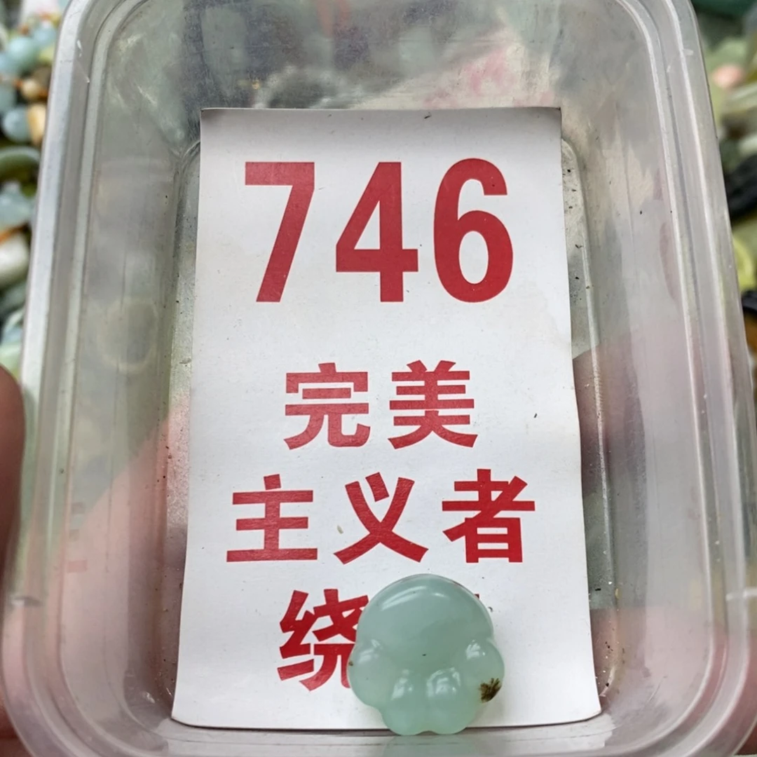 蛇纹石玉挂坠未镶嵌