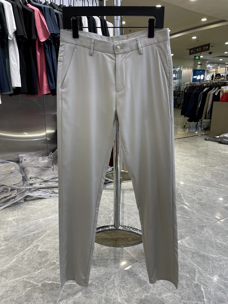 （066）撤柜剪标夏季新款男士休闲裤时尚百搭舒适透气商务