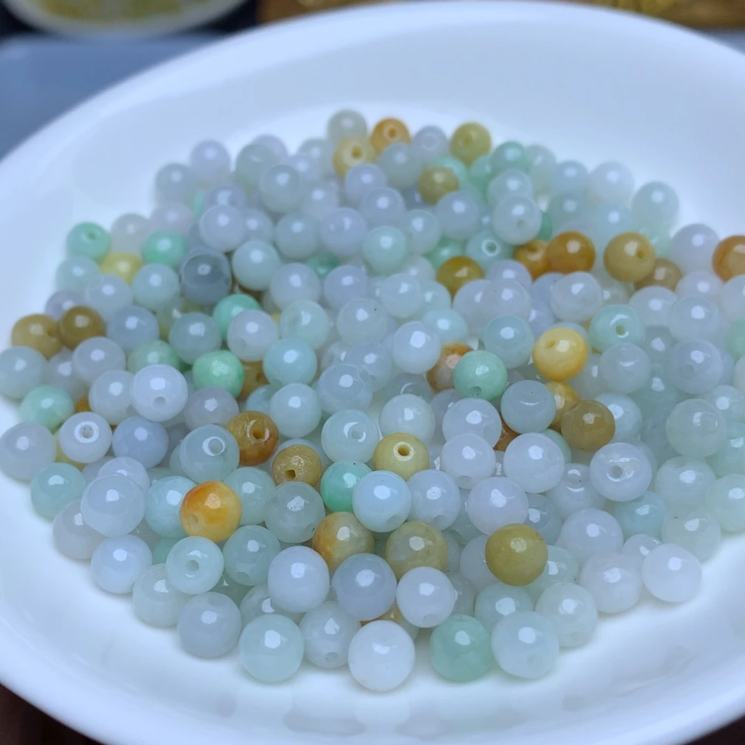 【闪购商品】翡翠手链未镶嵌卡5.2冰三彩100个